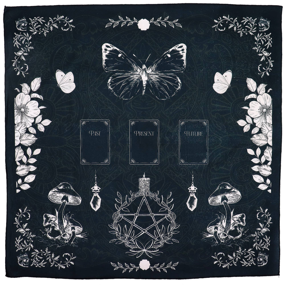 Tarot Reading Cloth - Ancient Witch (75x75cm)