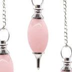 Lingam Shaped Gemstone Pendulum