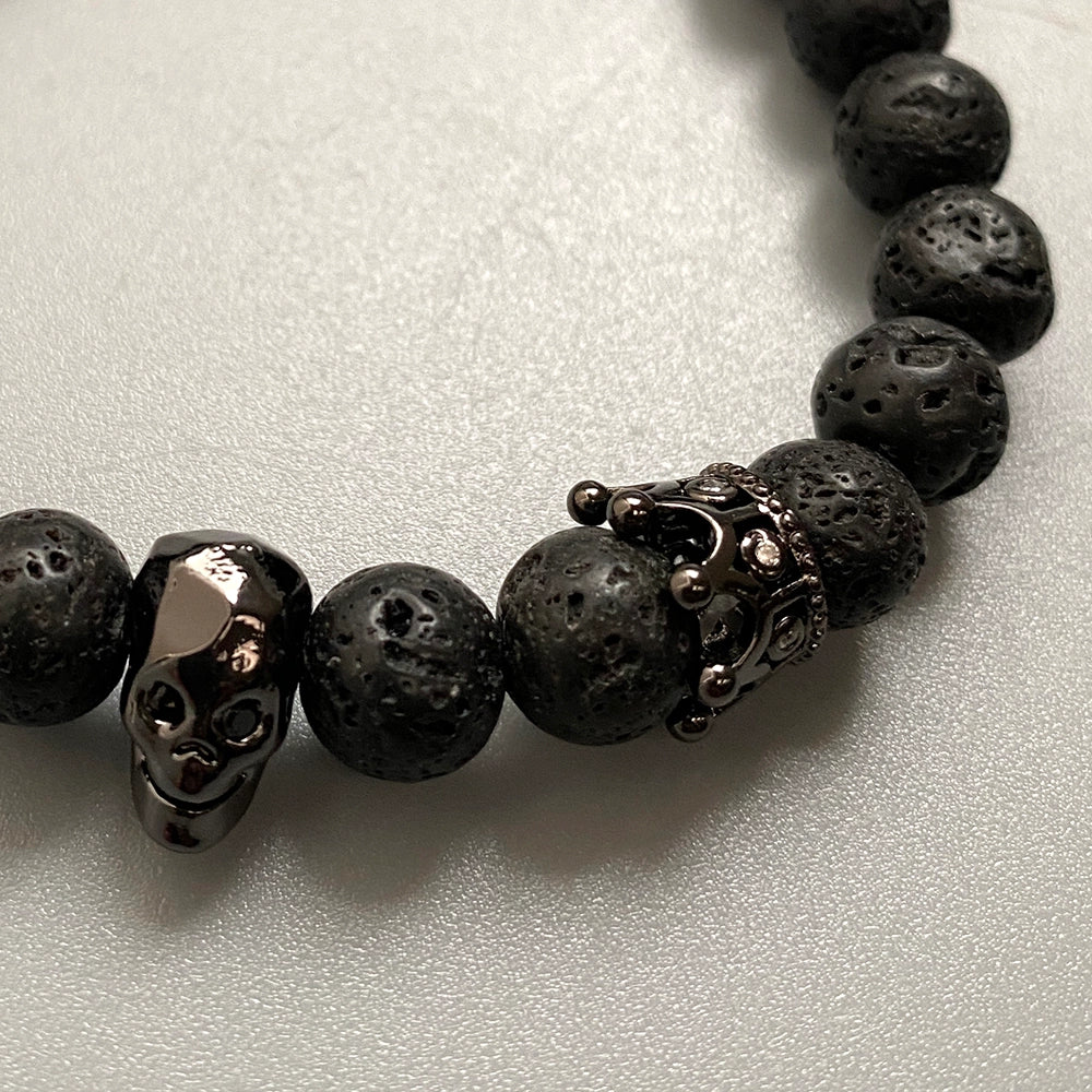 Lava Skull Bracelet