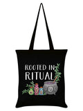 Rooted In Ritual Black Tote Bag