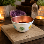 7 Chakra Metal Sage Burner Bowl