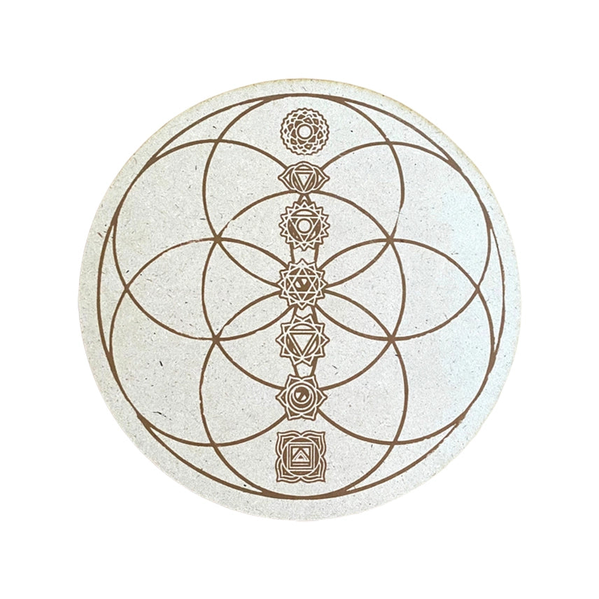 Crystal Grid Board - Chakras