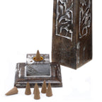 Tapered Incense Tower Mango Wood