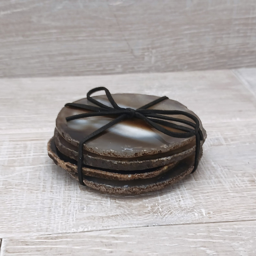 Agate Slice Coasters