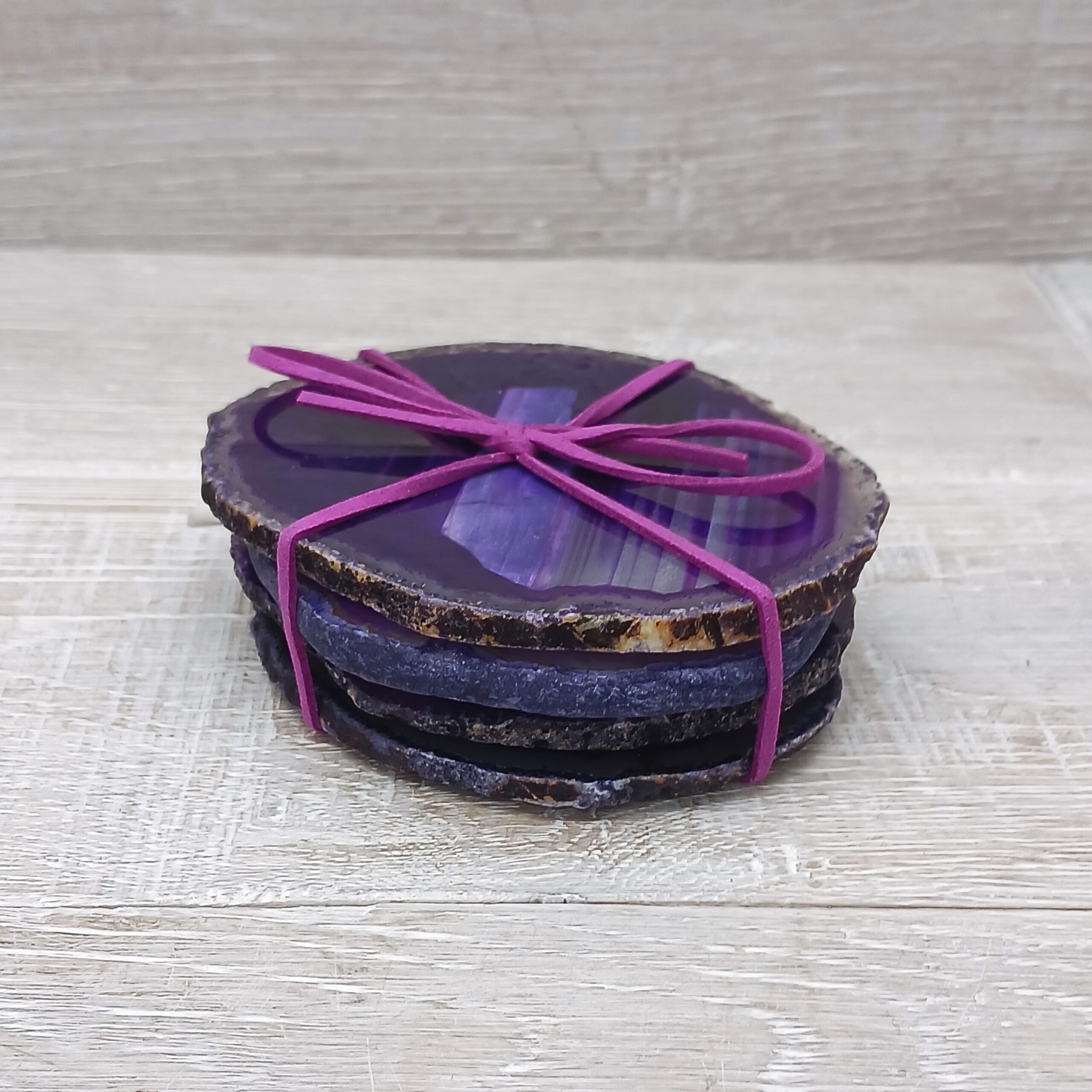 Agate Slice Coasters