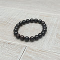 Garnet Bead Bracelet