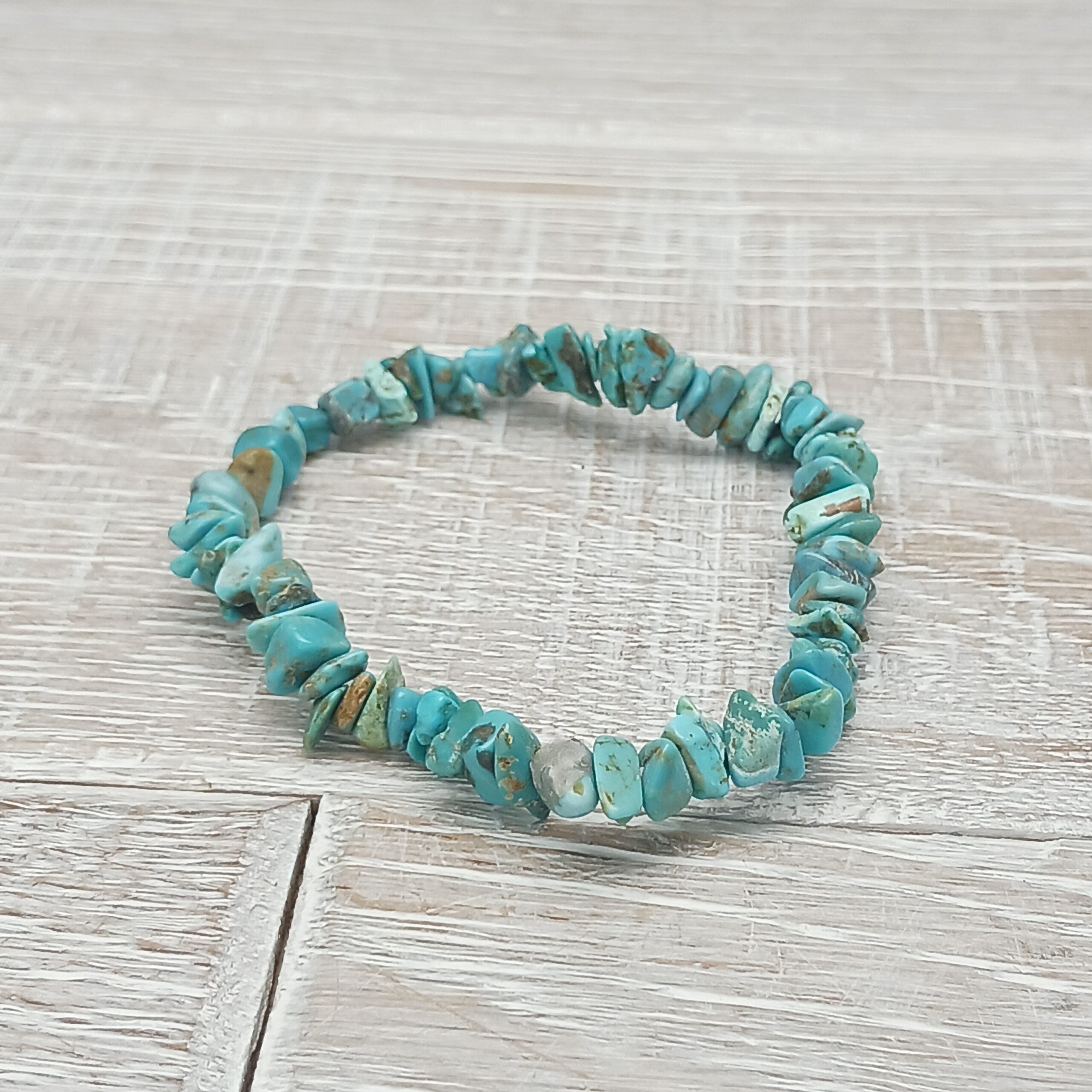 Turquoise Chip Bracelet