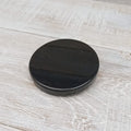 Obsidian Scrying Plate Med
