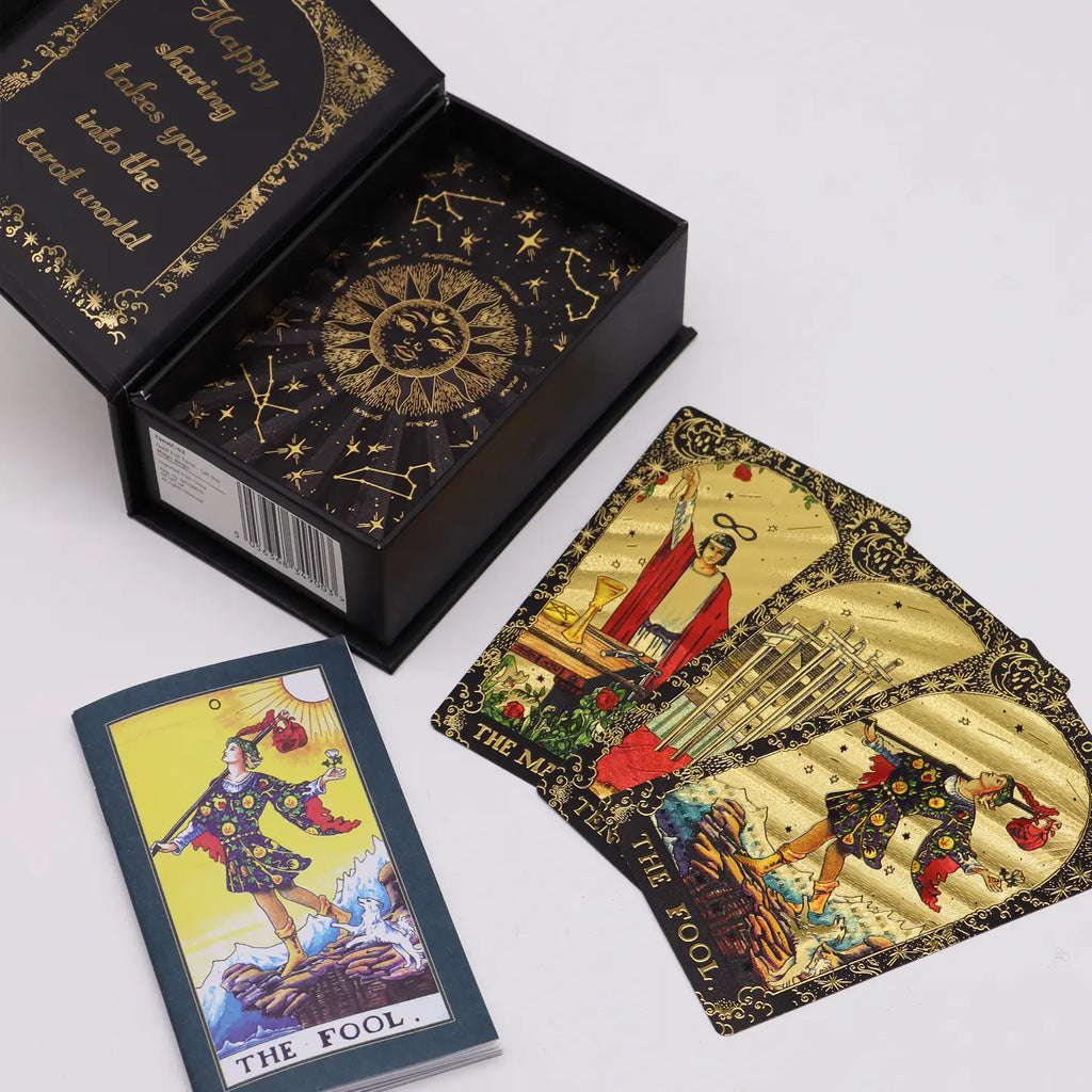 Gold Foil Tarot Gift Box