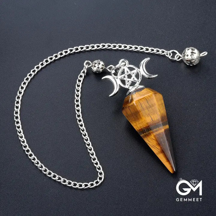 Triple Moon Cut Pendulum