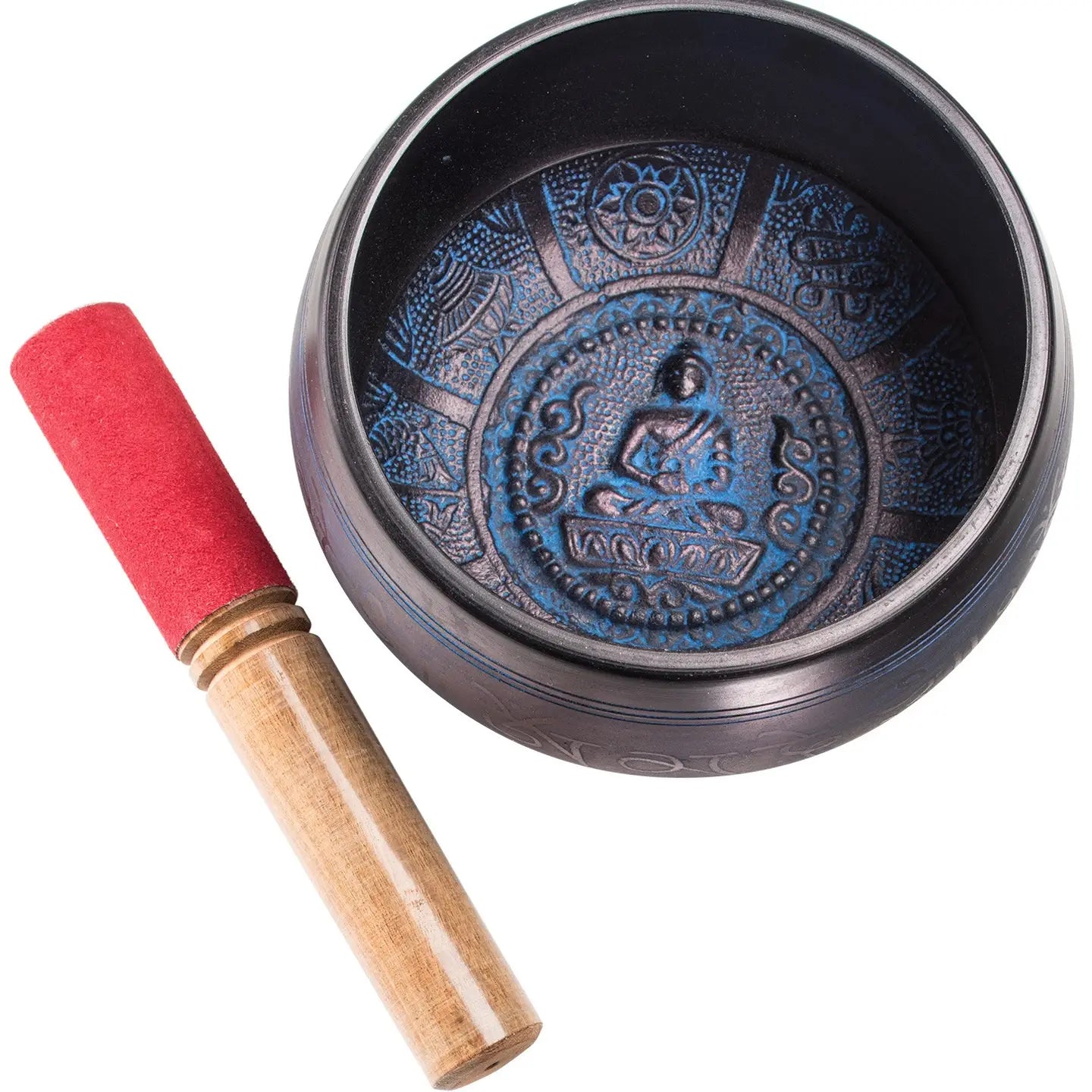 Buddha Singing Bowl with Stick