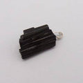 Raw Black Tourmaline Pendant