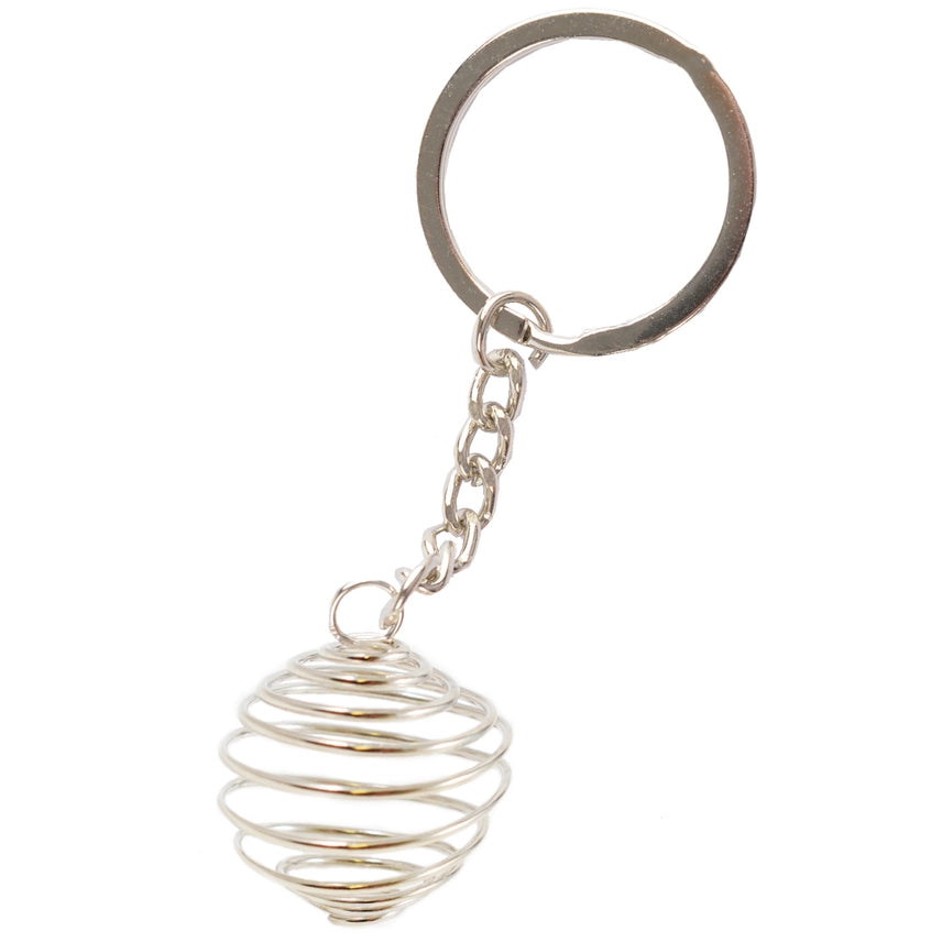 Crystal Cage Keyring