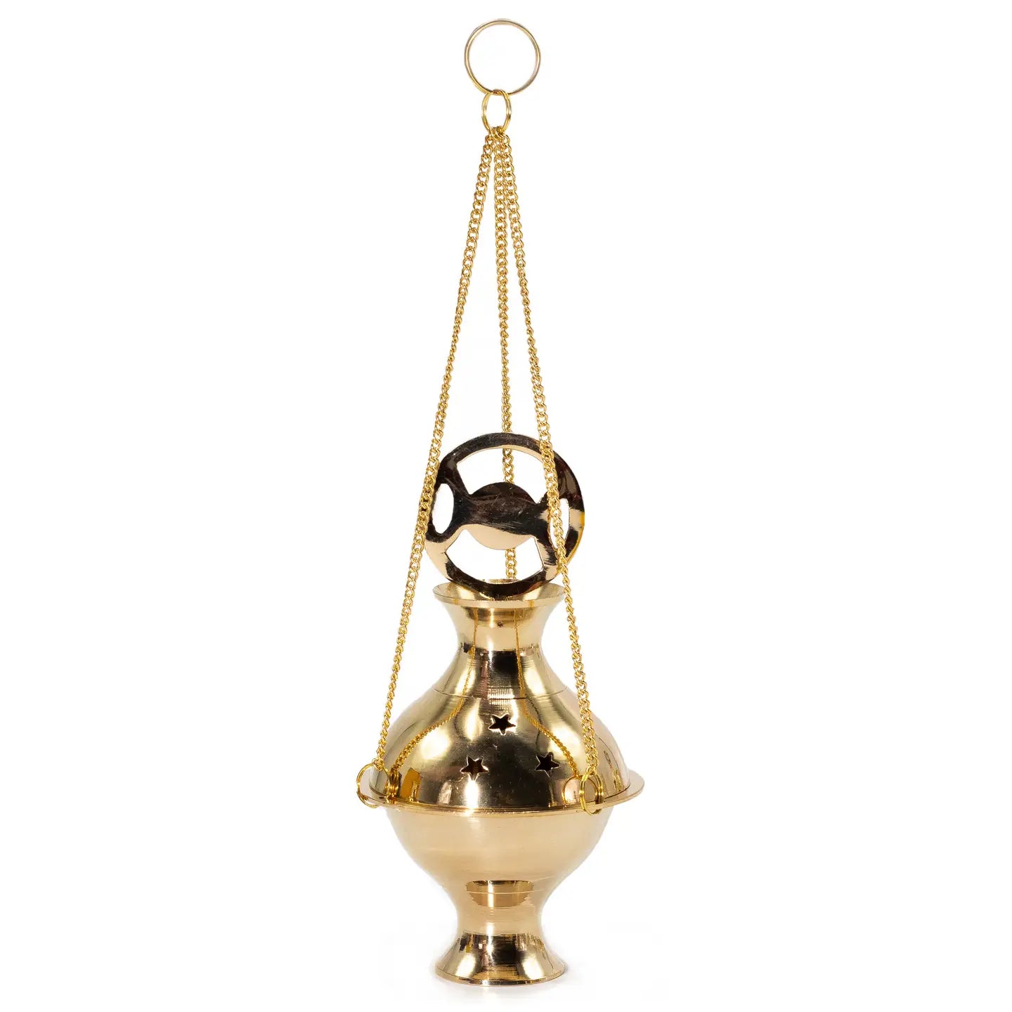 Hanging Incense Burner - Triple Moon