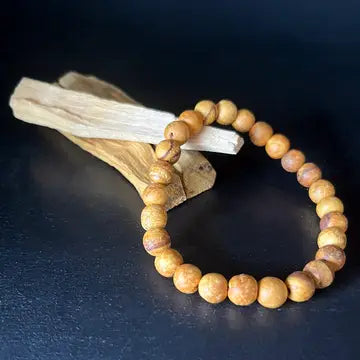 Palo Santo Wood Bead Bracelet