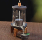 Teahouse Waterfall Backflow Burner