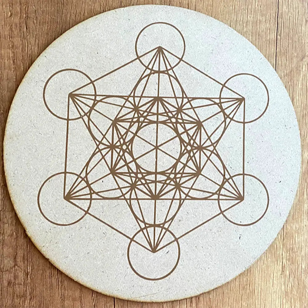 Wooden Crystal Grid Board