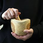 Teak Wood Pestle and Mortar