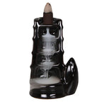 Split Bamboo Fountain Backflow Incense Burner