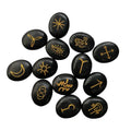 Witches' Runes Black Agate