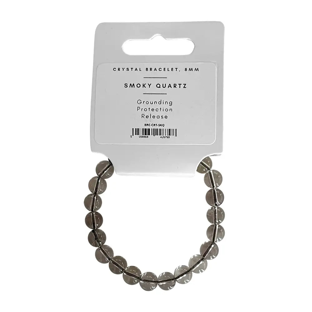 Smoky Quartz Bead Bracelet