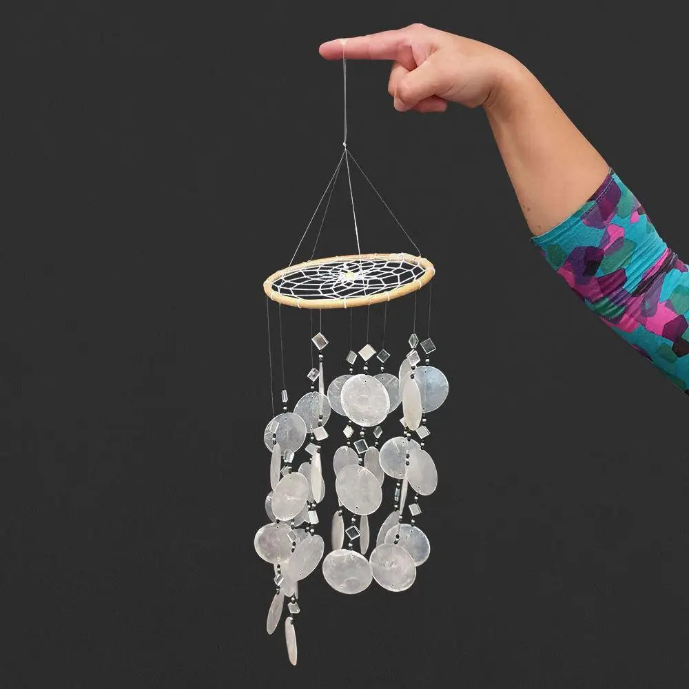 Capis Shell Wind Chime - White