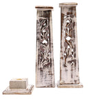 Tapered Incense Tower Mango Wood