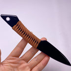 Natural obsidian dagger hand-carved wholesale: 2pcs