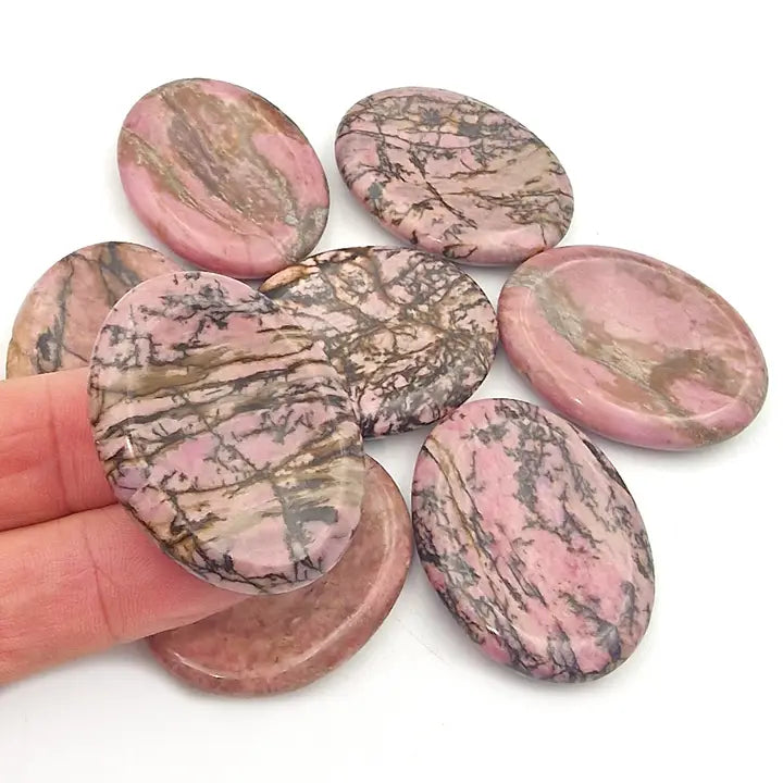 Rhodonite Thumb Stone