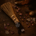 Altar Broom - Pentagram