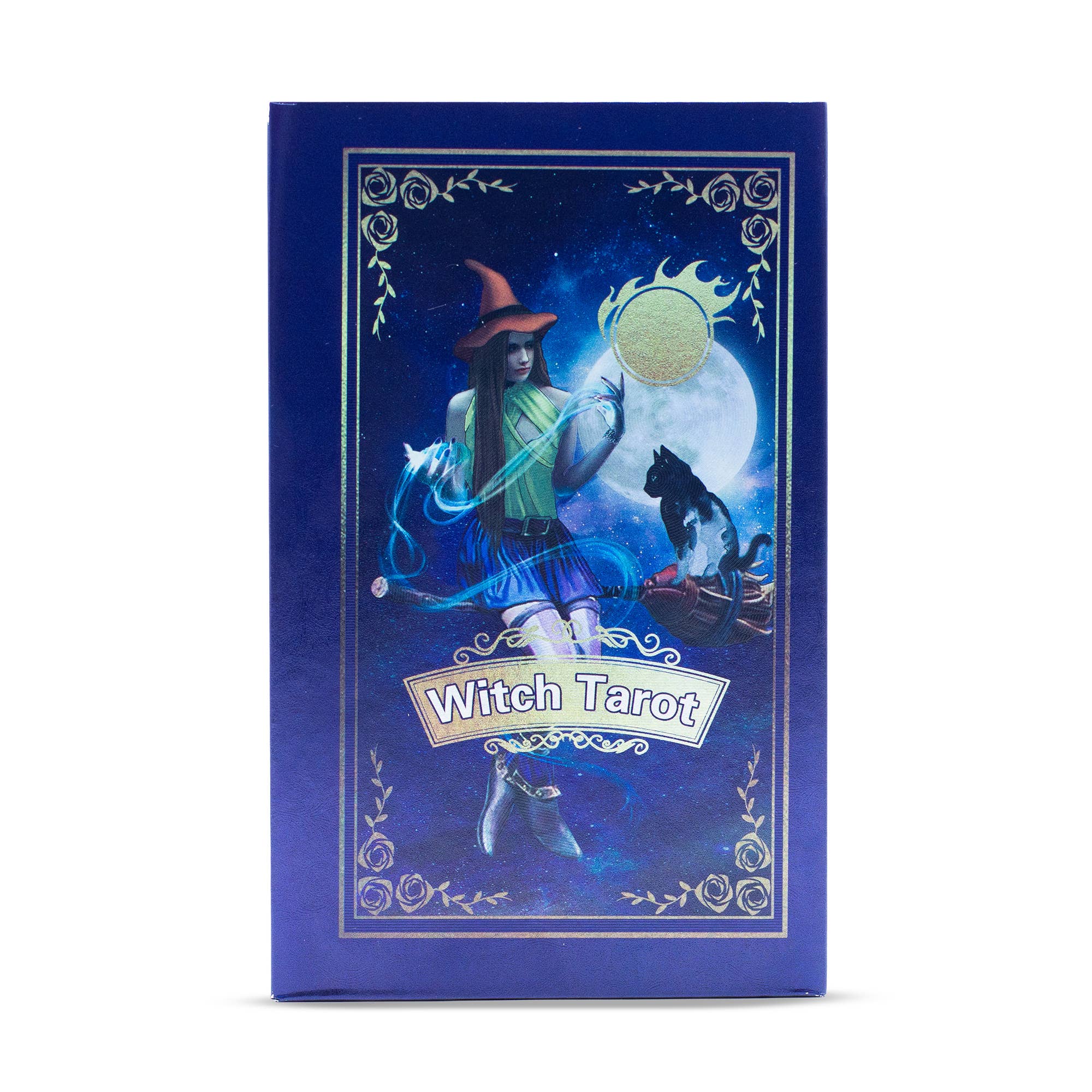 Witch Tarot Purple Foil Tarot Card Set