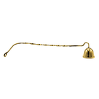 Brass Candle Snuffer Twisted
