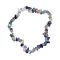 Rainbow Fluorite Chip Bracelet