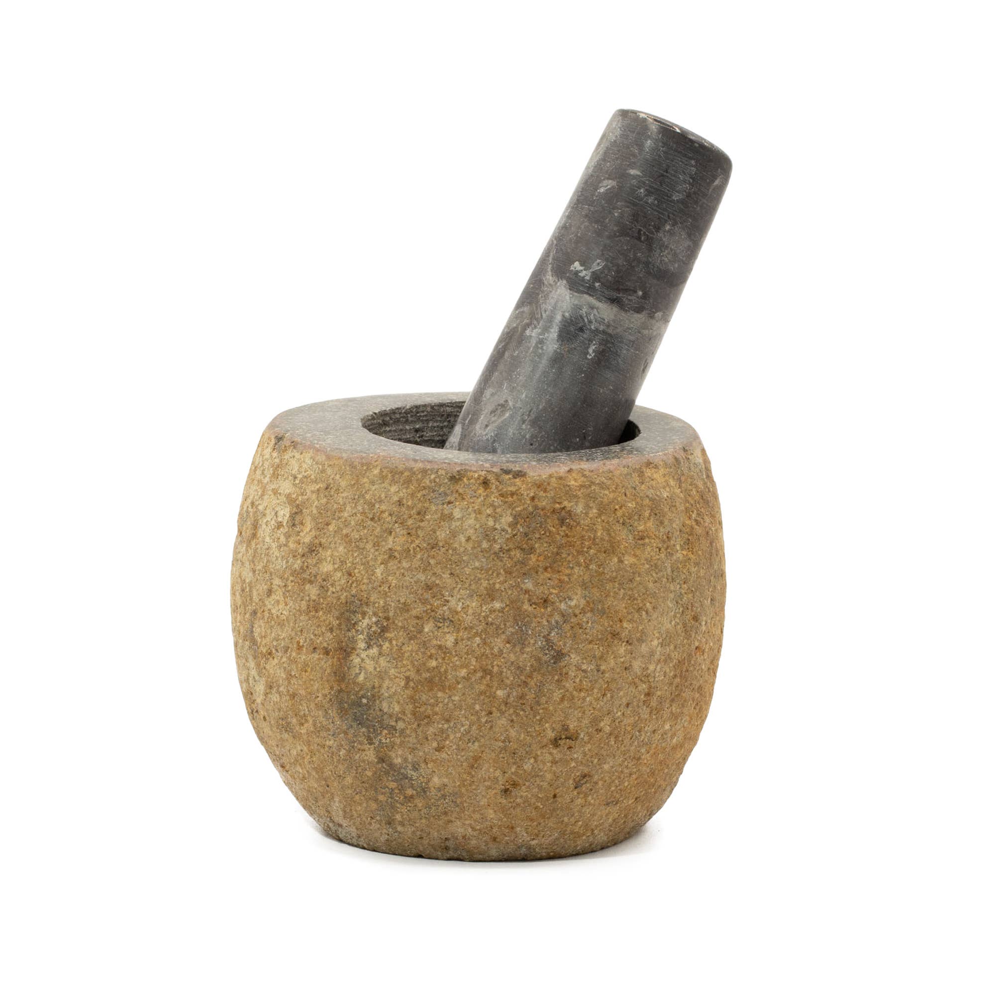 Natural Riverstone Pestle & Mortar