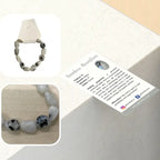 Rainbow Moonstone Tumblestone Bracelet