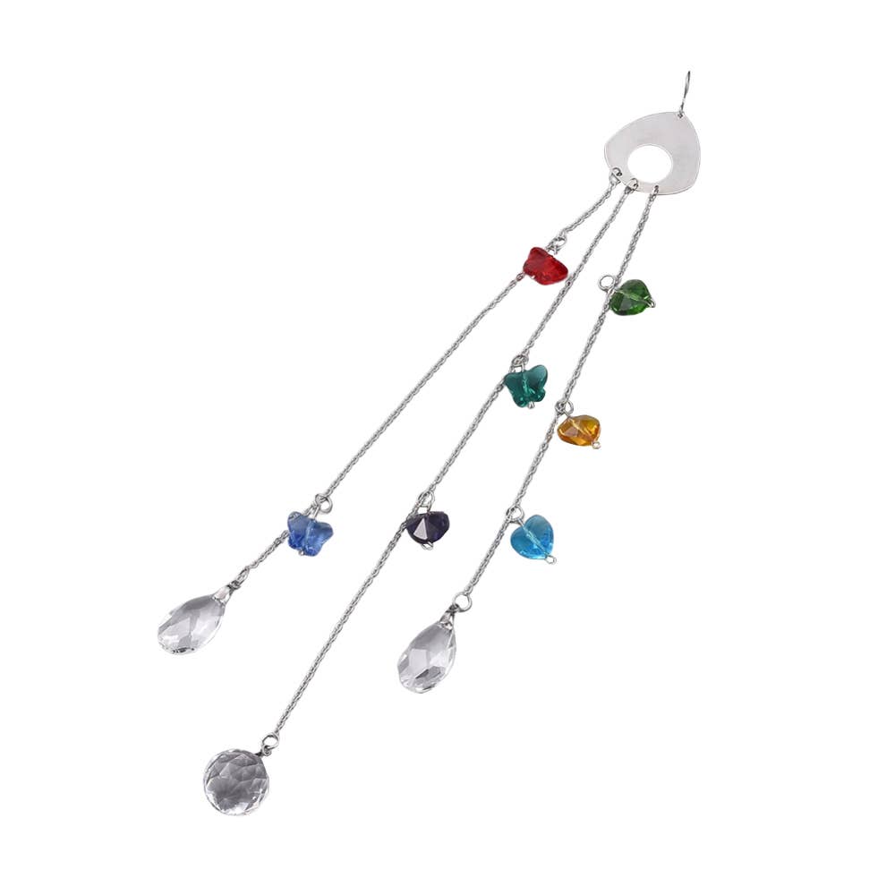7 Chakra Crystal Suncatcher