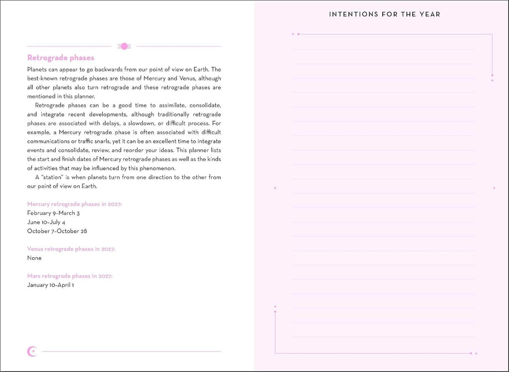 2027 Astrology Planner Calendar