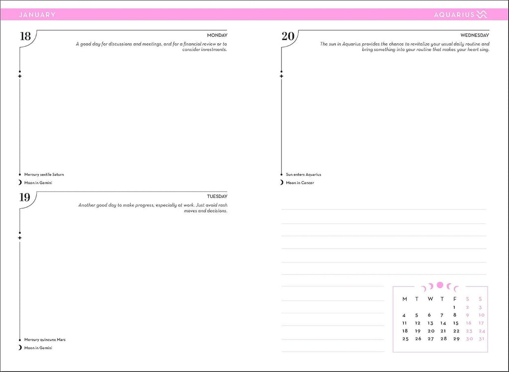 2027 Astrology Planner Calendar