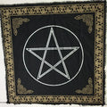 Pentagram 70cm Altar Cloth