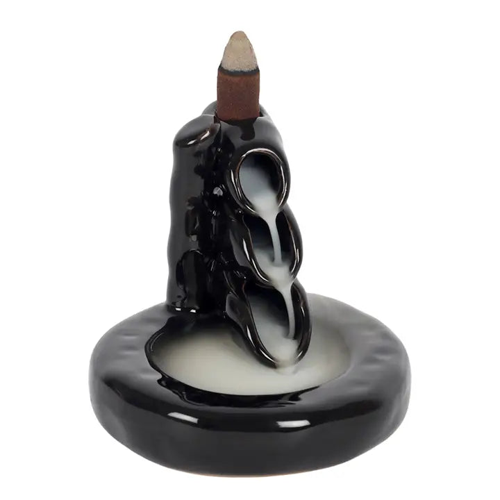 Bamboo Waterfall Backflow Incense Burner