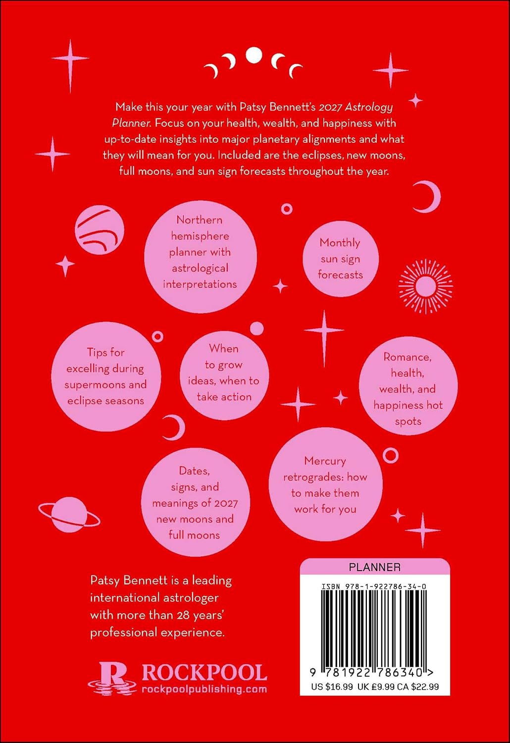 2027 Astrology Planner Calendar