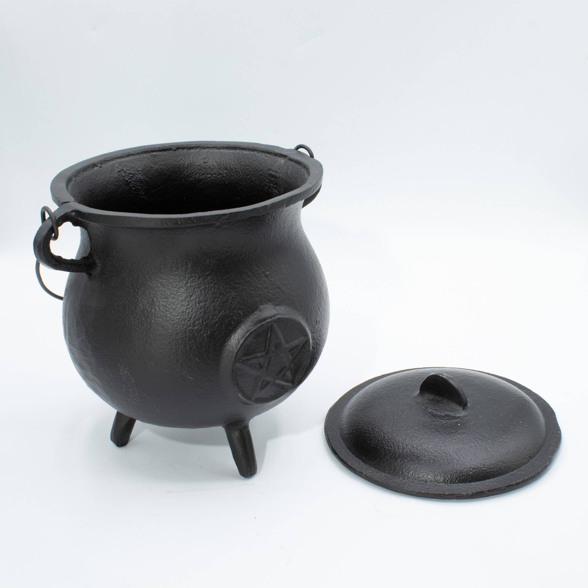 Cast Iron Cauldron with Pentagon 23x18cm