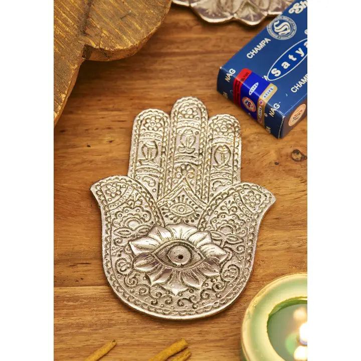 Hamsa Incense Holder