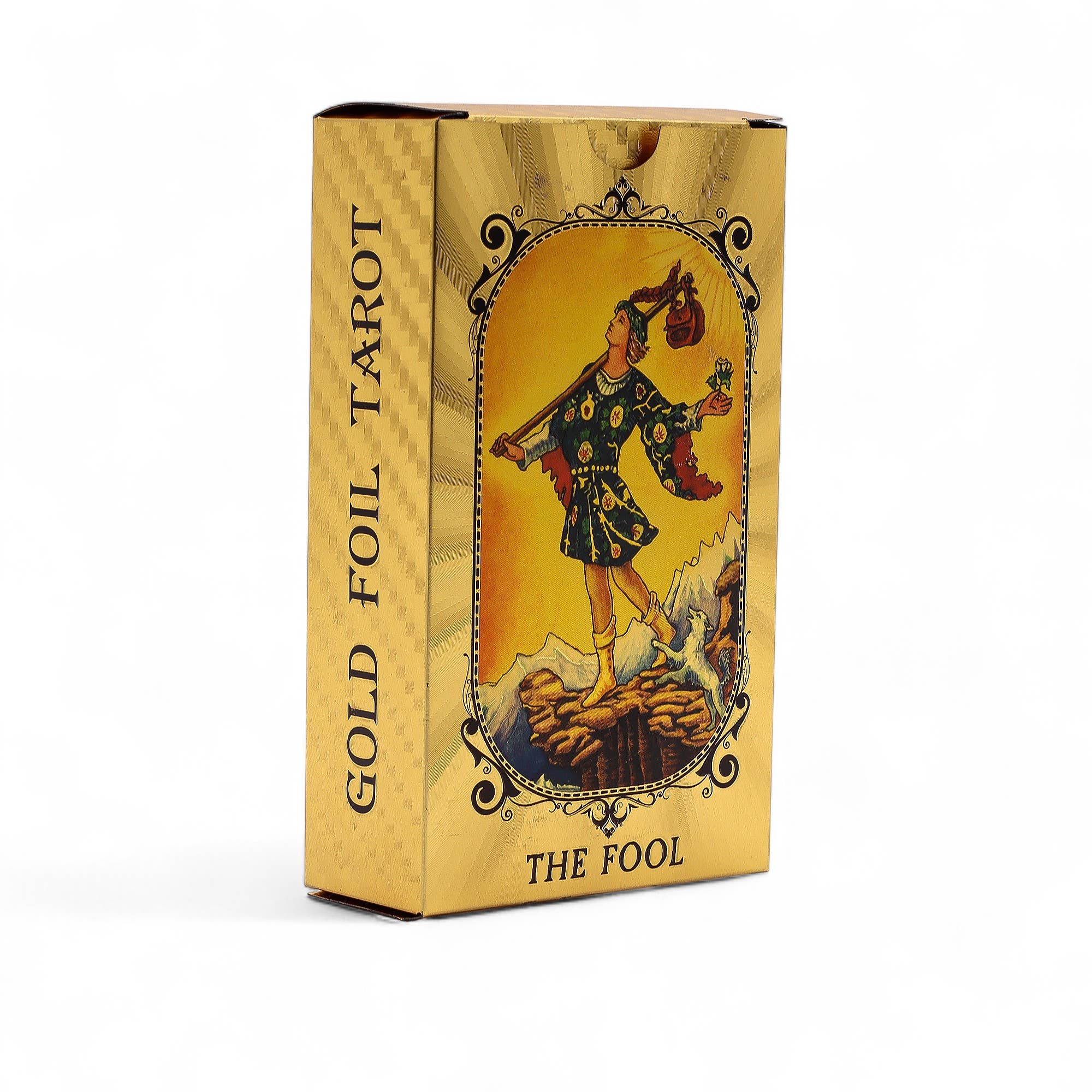 Blue & Gold Foil Tarot Cards