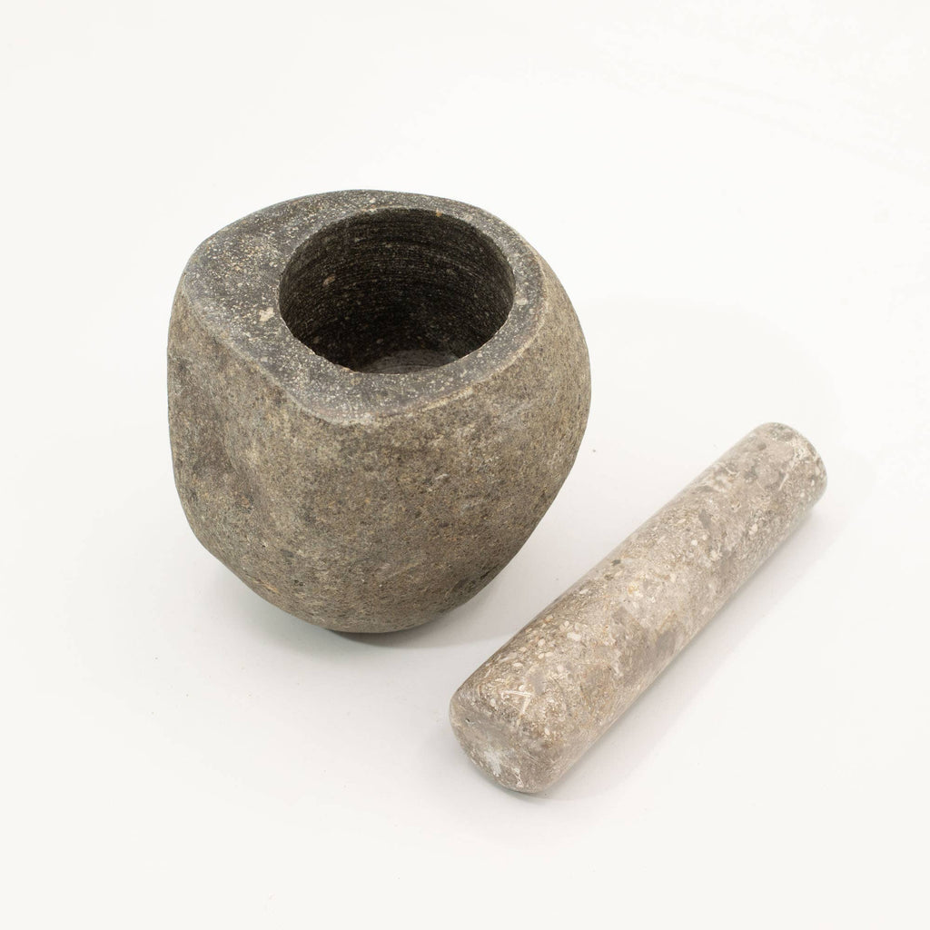 Natural Riverstone Pestle & Mortar
