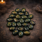 Oval Rune Set - Jade