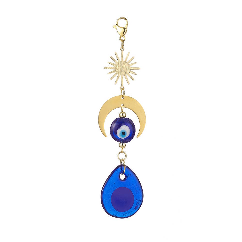 Evil Eye Sun and Moon Hanging