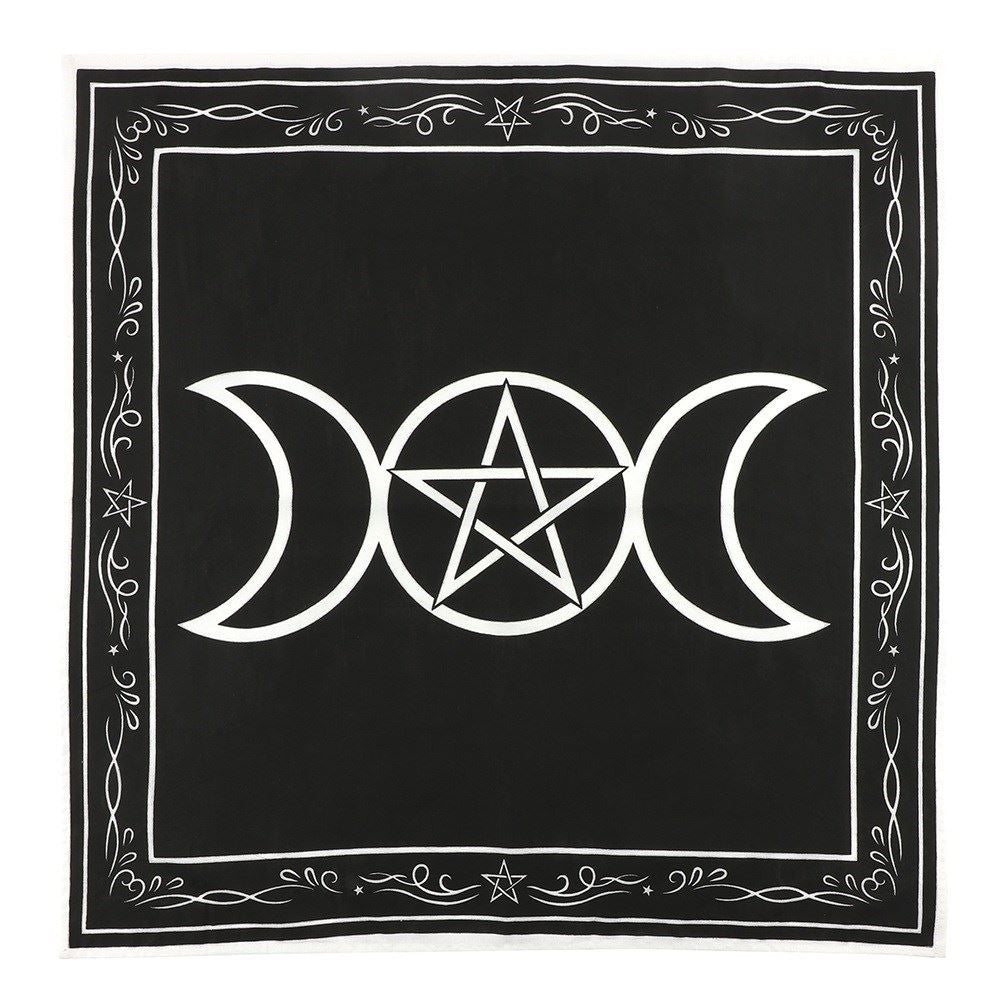 Triple Moon 70cm Altar Cloth