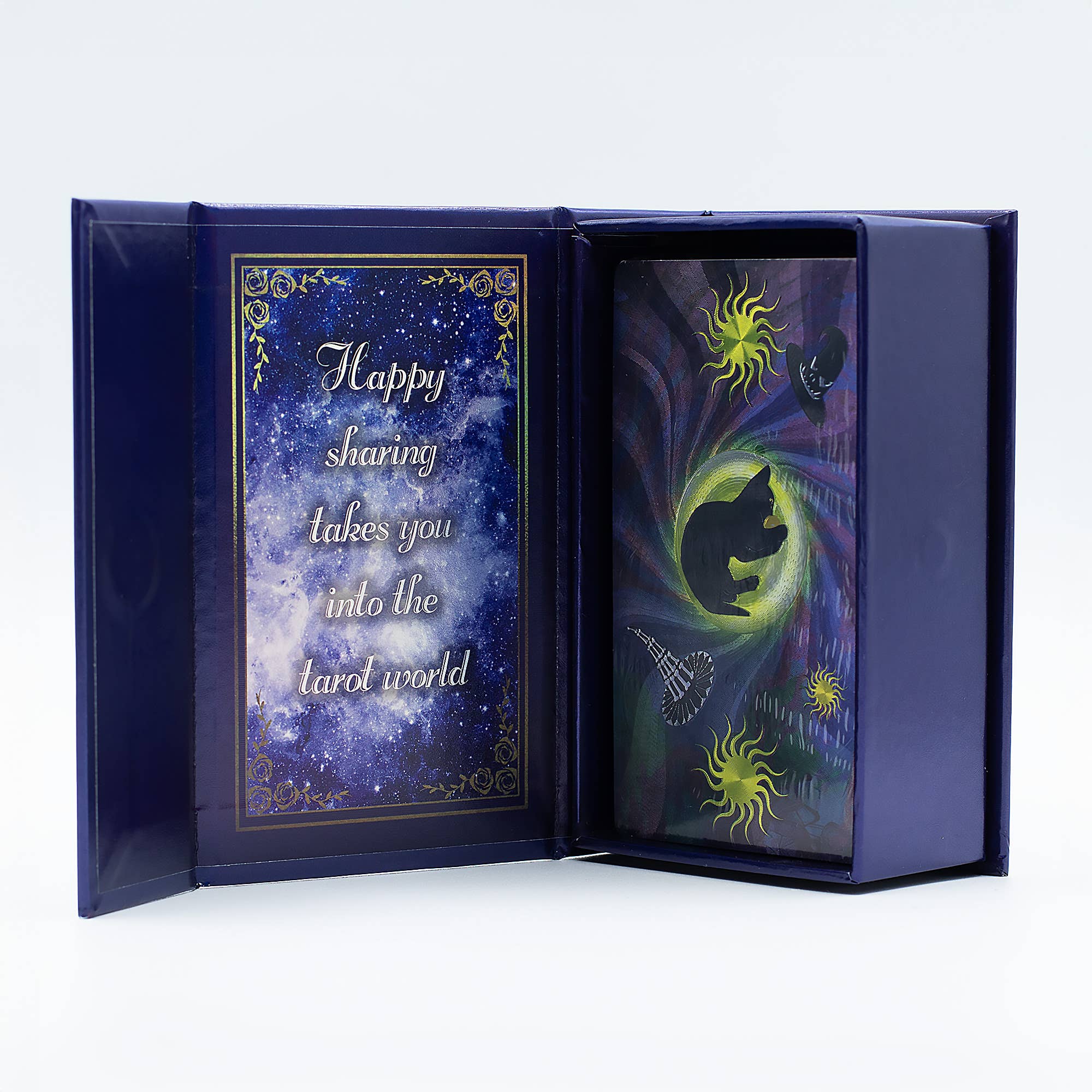 Witch Tarot Purple Foil Tarot Card Set