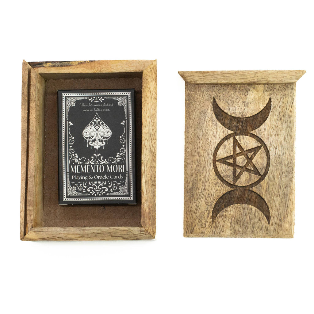 Tarot Card Storage & Reading Box